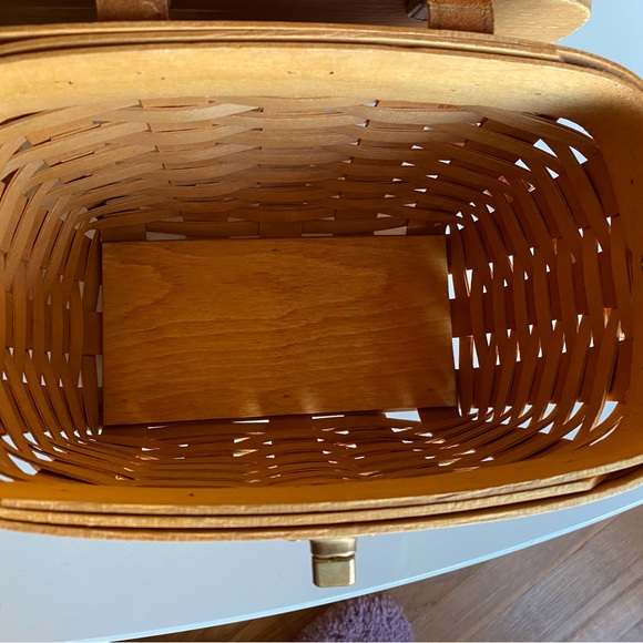 Vintage Longaberger Basket Shoulder Purse - Picture 3 of 10